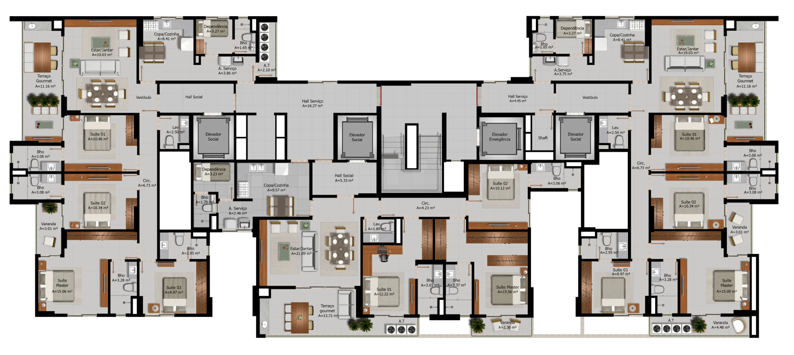 Planta tipo - Final